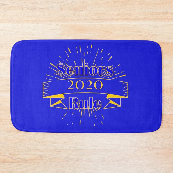 Item preview, Gold/Blue Seniors Rule 2020 designed and sold by clounewcomb.
