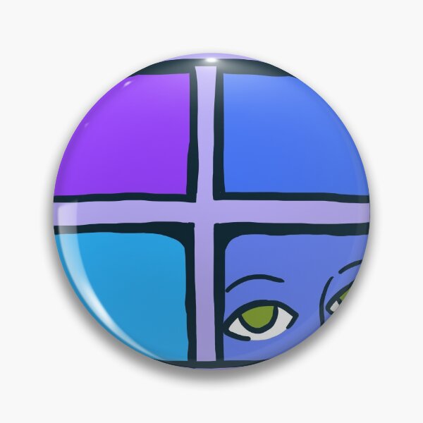 Item preview, Indigo Peeking Window designed and sold by Nathanhg06.