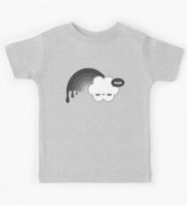 Seufzer-Regenbogen Kinder T-Shirt