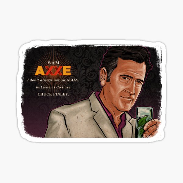 Chuck Finley Sticker