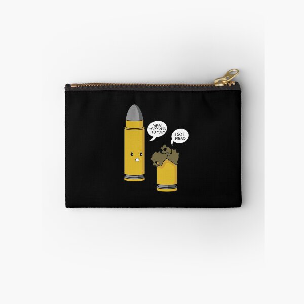Item preview, Funny Clever Fired Bullet Gun Pun print designed and sold by jakehughes2015.