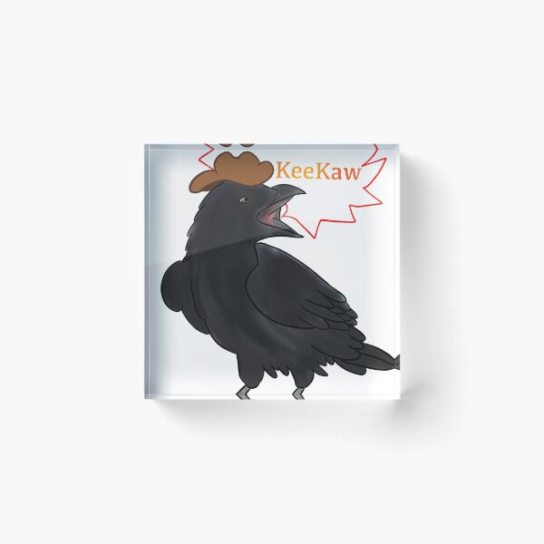 Item preview, Funny Cowboy/Cowgirl Crow designed and sold by FernwehVon.