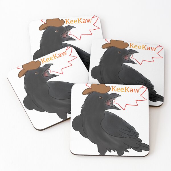 Item preview, Funny Cowboy/Cowgirl Crow designed and sold by FernwehVon.