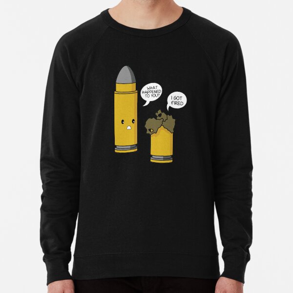 Item preview, Funny Clever Fired Bullet Gun Pun print designed and sold by jakehughes2015.