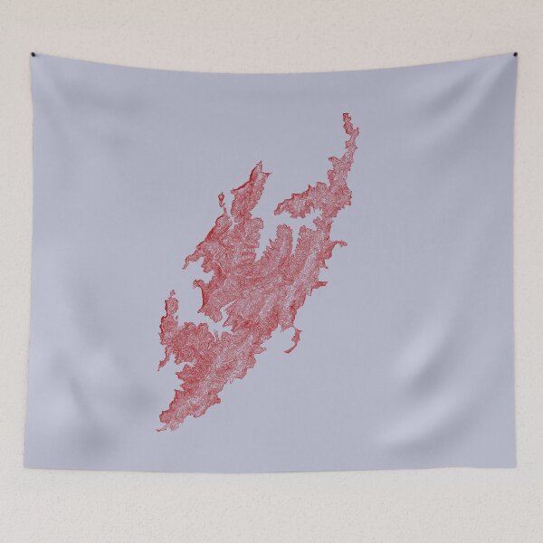 Item preview, D'Urville Island New Zealand - Red designed and sold by d3noob.