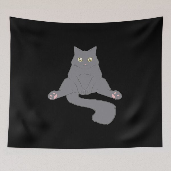 Item preview, Butt Sitting Kitty designed and sold by conscript.