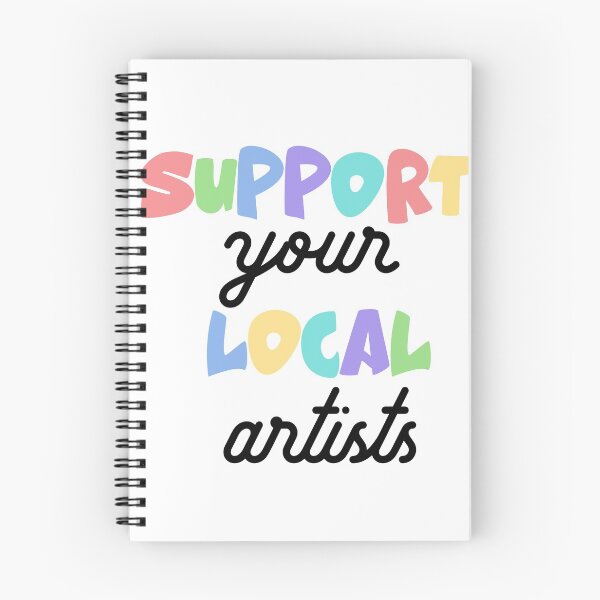 Item preview, Support Your Local Artists (Black) designed and sold by alainakozyart.