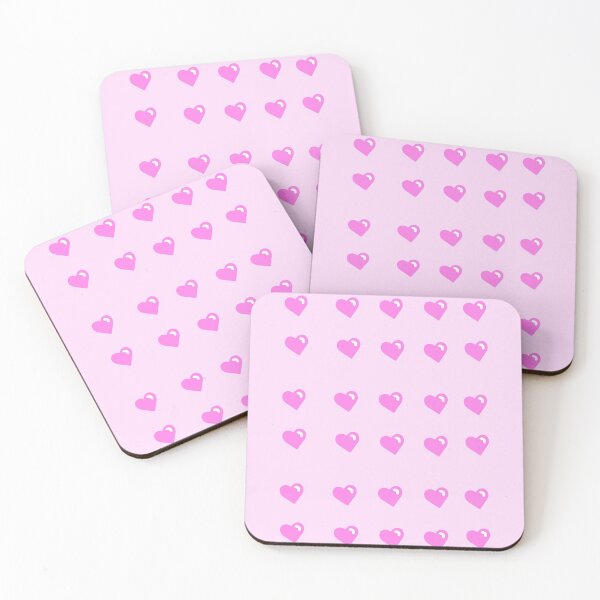 Item preview, pink heart sticker pack designed and sold by marissajean8.