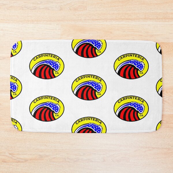Item preview, Carpinteria California Surfing Surf Patriotic Wave Rincon designed and sold by DESTINATIONS DECAL DOS.