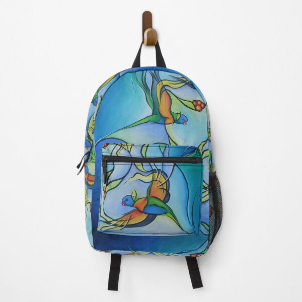 Item preview, "The Joy of Flight" Rainbow Lorikeets designed and sold by KADuffy.