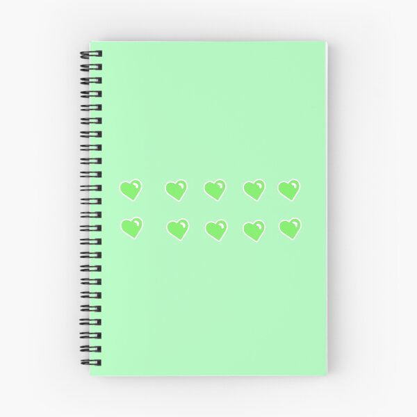 Item preview, green heart sticker pack designed and sold by marissajean8.
