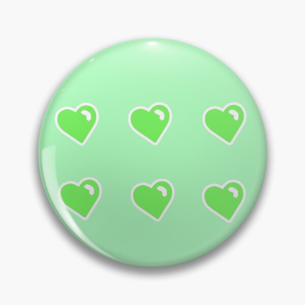 Item preview, green heart sticker pack designed and sold by marissajean8.