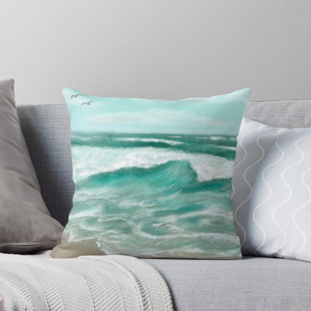 Item preview, Throw Pillow designed and sold by Rkwkinnard.