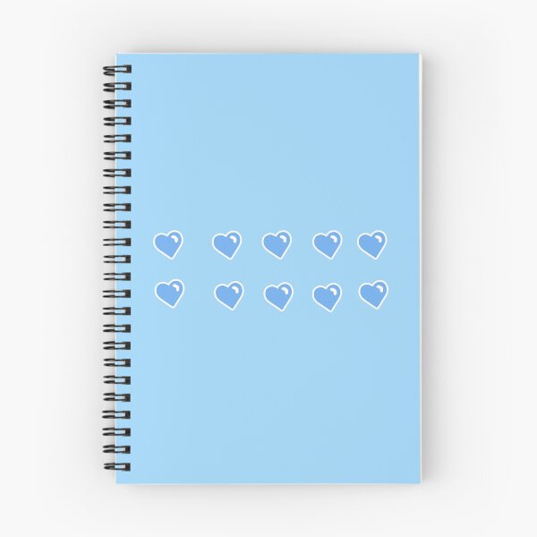 Item preview, light blue heart sticker pack designed and sold by marissajean8.