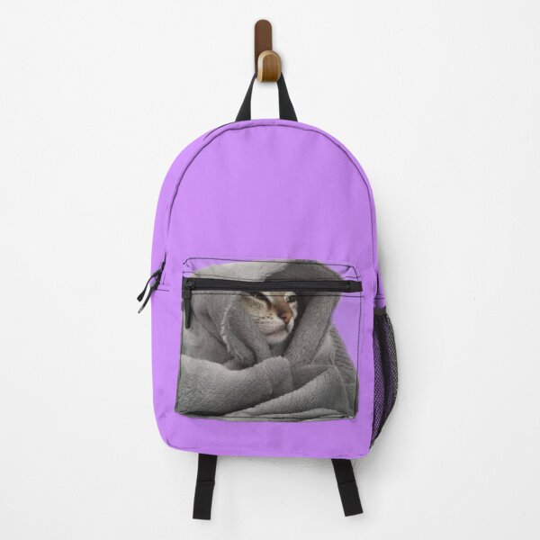 Item preview, cat in a blanket <3 designed and sold by moonlightboca.