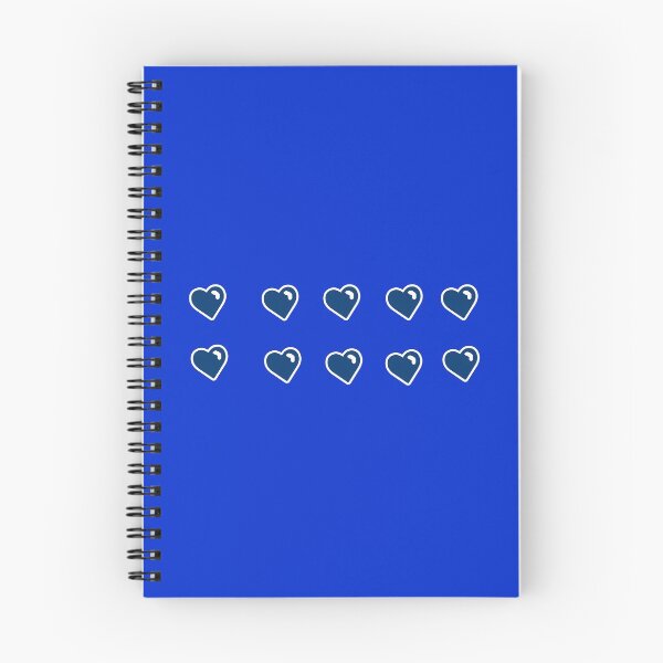 Item preview, dark blue heart sticker pack designed and sold by marissajean8.