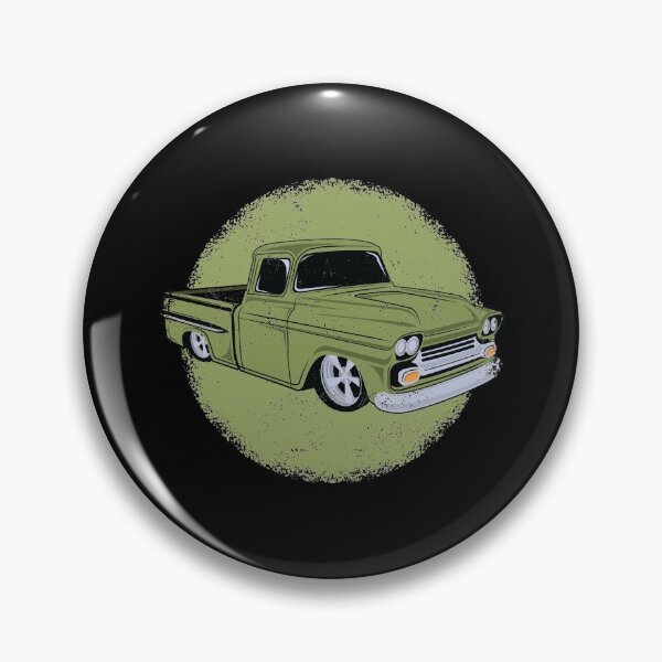 Item preview, Green Classic Truck - Distressed designed and sold by KoolMoDee.