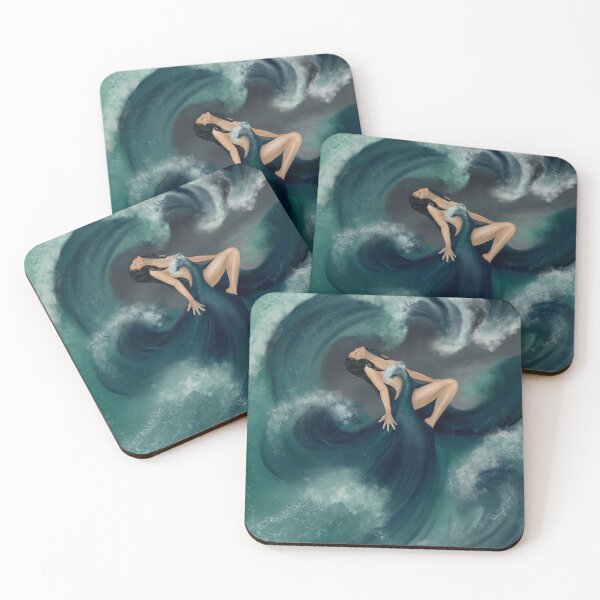 Item preview, ocean goddess, blue ocean designed and sold by Utopiart.