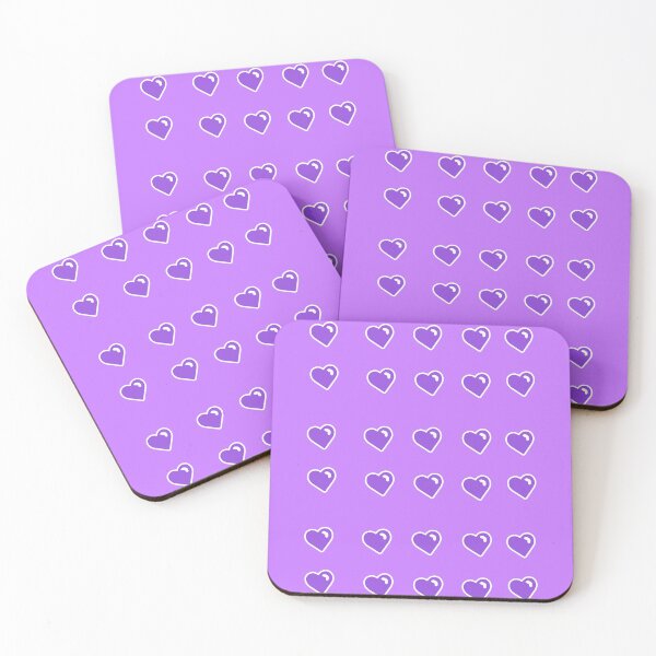 Item preview, purple heart sticker pack designed and sold by marissajean8.