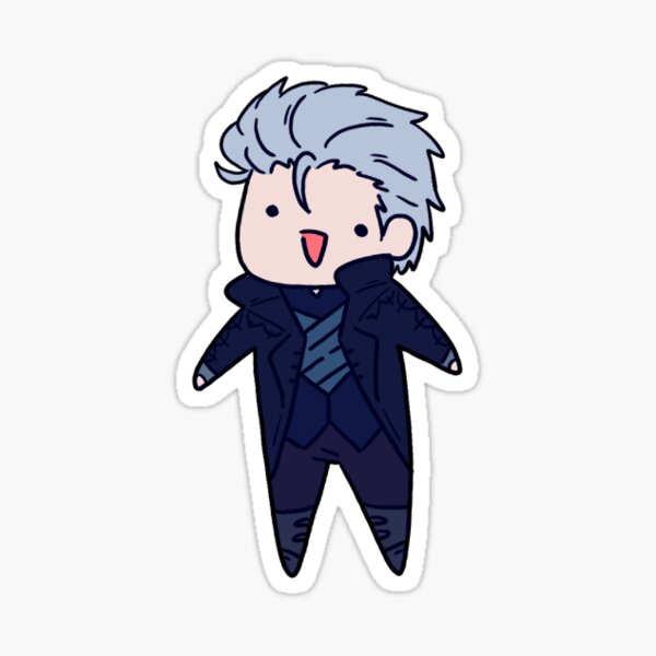 Vergil From the Devil May Cry Series | Sticker