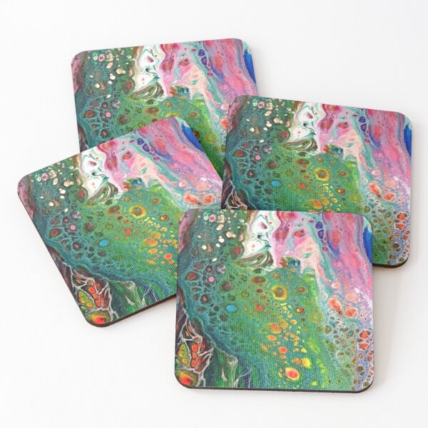Item preview, Original Artwork,Abstract, Multi-color Face Mask, Cheerful Face Mask, designed and sold by Hazel Ryan Wagner.