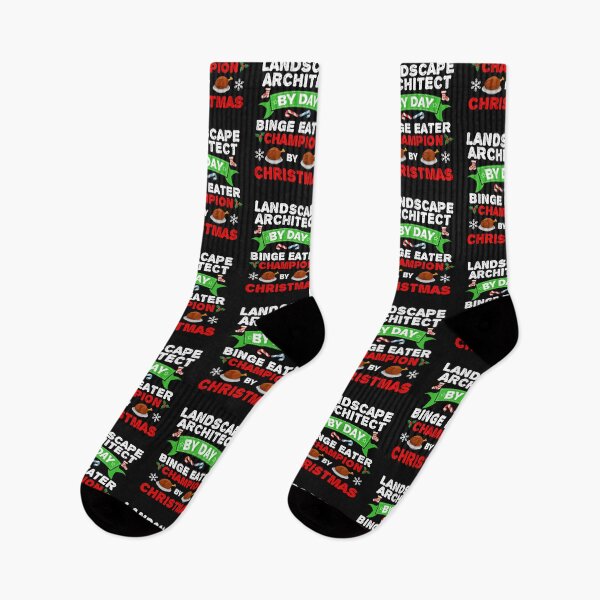 Item preview, Landscape Architect by day Binge Eater by Christmas Xmas designed and sold by losttribe.