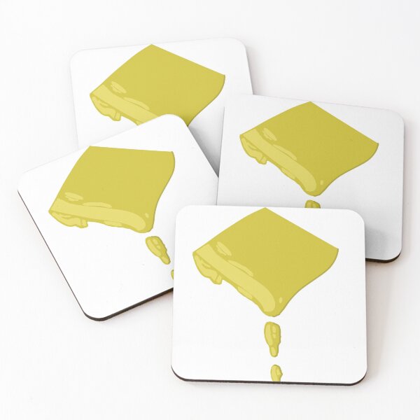 Melted cheese Coasters (Set of 4)