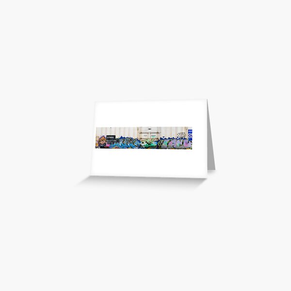Side Swiped. Greeting Card