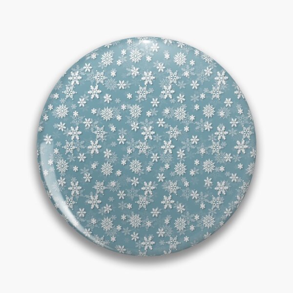 Item preview, Christmas Icy Blue Velvet Snow Flakes designed and sold by paperandfrill.