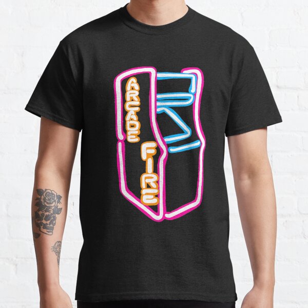 Arcade feu néon T-shirt classique