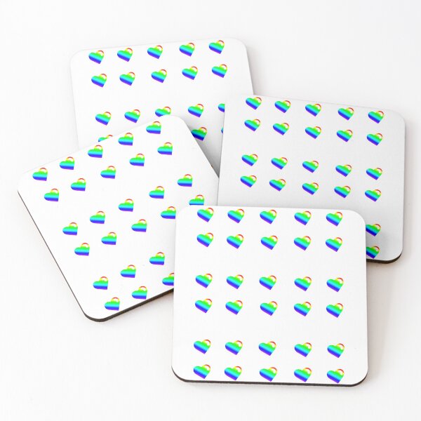 Item preview, rainbow heart sticker pack designed and sold by marissajean8.