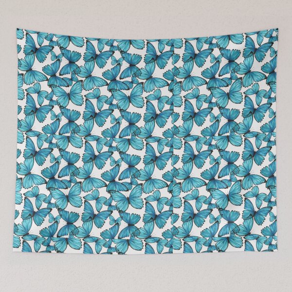 Item preview, Blue Butterfly Print designed and sold by ansleyelisa.