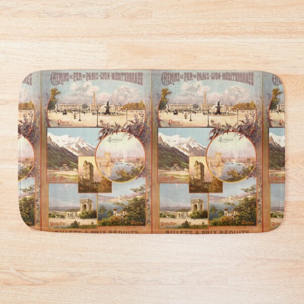 Item preview, PLM Billets a Prix reduits vintage travel poster designed and sold by stickart-marek.