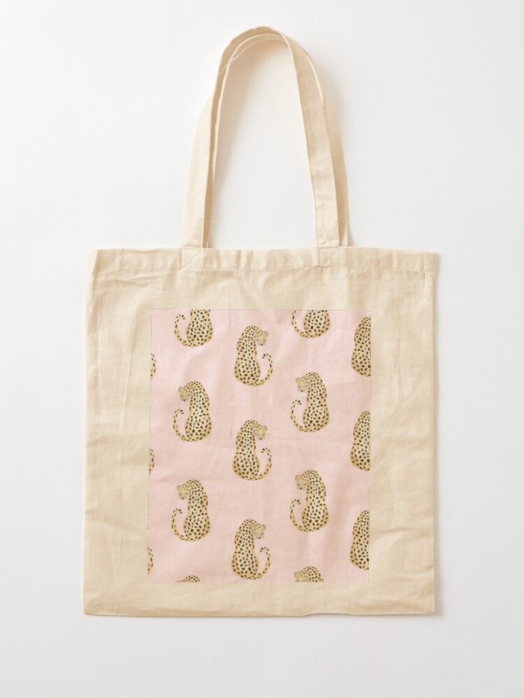 cheetah print tote