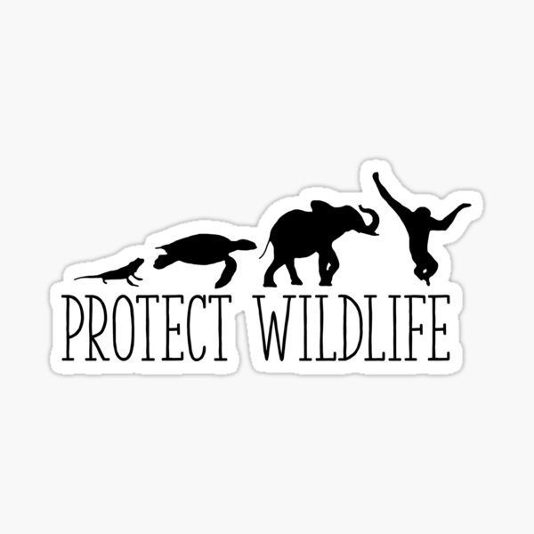 Item preview, Protect Wildlife  designed and sold by asfricke.