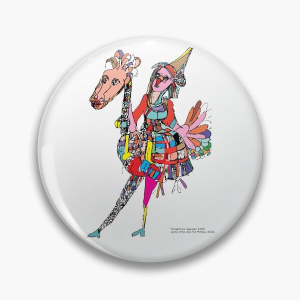 Item preview, Goose Horse and the Monkey Witch,TeresaTown at Redbubble,  Summer 2020 designed and sold by Mark Stansberry.