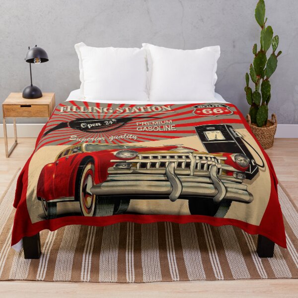Item preview, ROUTE 66 : Vintage Highway Advertising Print designed and sold by posterbobs.