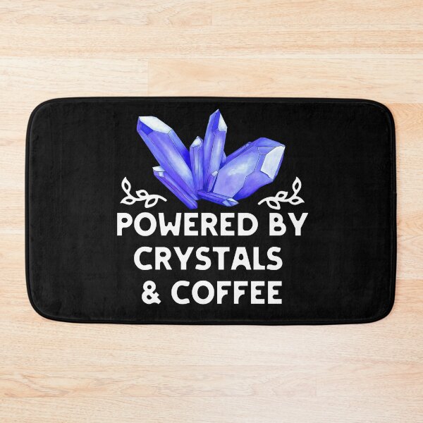 Item preview, Powered by Crystals and Coffee designed and sold by Kraina.