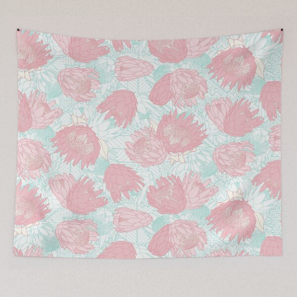 Item preview, Pastel Colors King Protea designed and sold by Carolina Diaz.