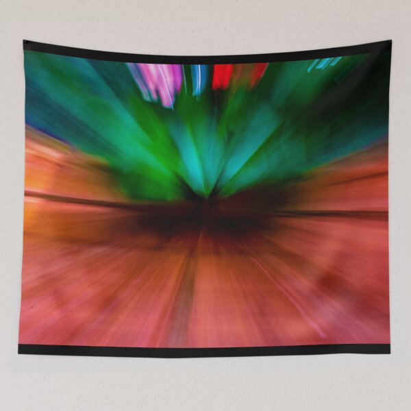 Item preview, blurred colorful psychedelic designed and sold by ricobarinas.