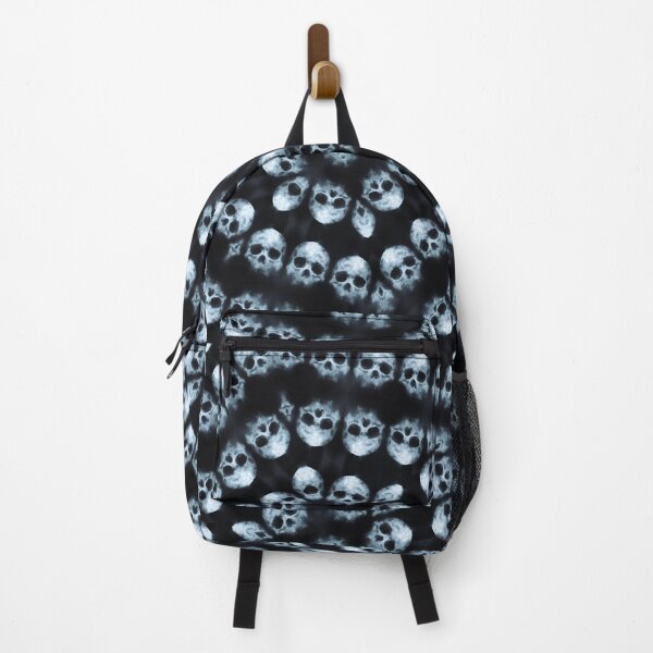 Item preview, Creepy Skulls Pattern Dark Black designed and sold by miijojo1994.