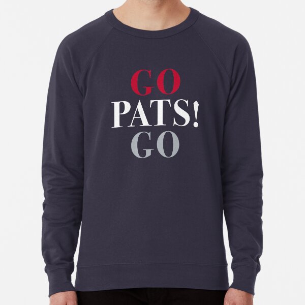 go pats red sweatshirt