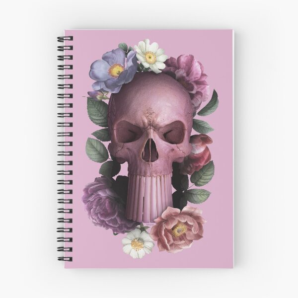 Item preview, skull and flowers and long teeth 03 designed and sold by Radu-Gabriel.