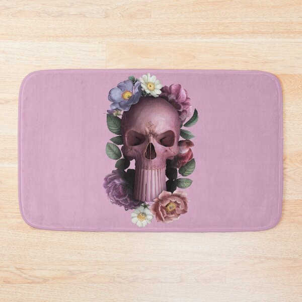 Item preview, skull and flowers and long teeth 03 designed and sold by Radu-Gabriel.