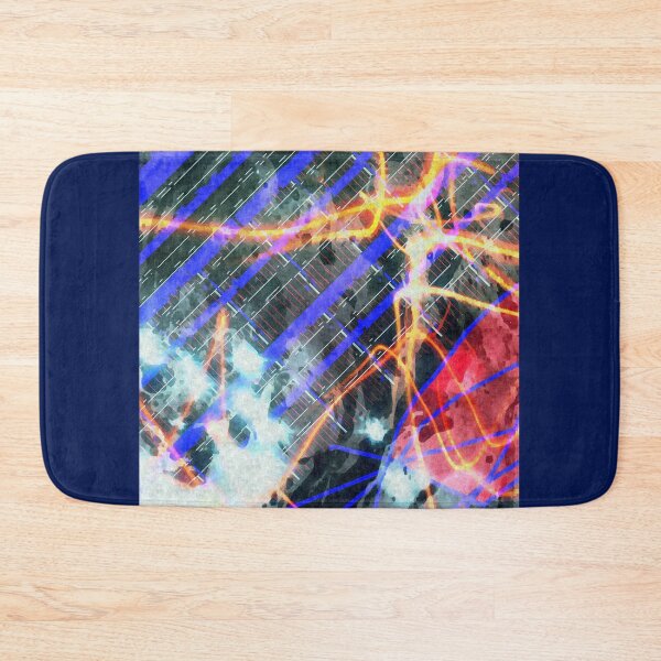 Item preview, Fiery blue red stripes design (cosmos) designed and sold by OSG369.