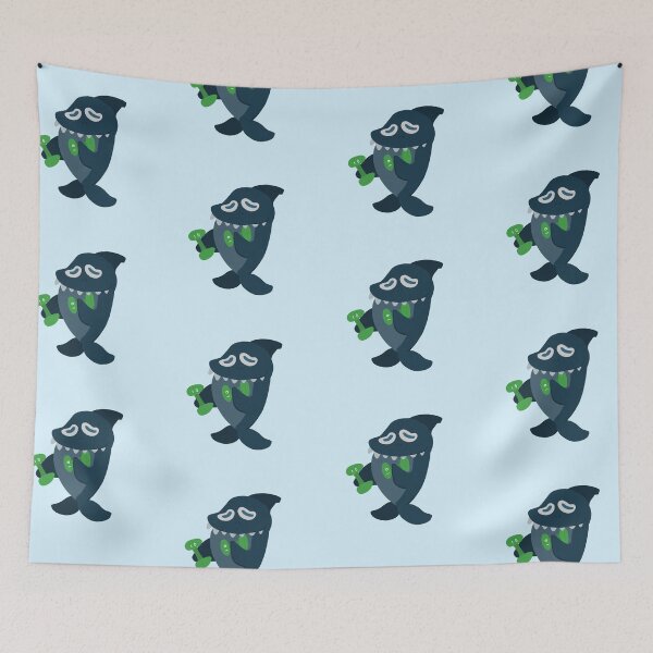 Item preview, Niall the Navy Shark designed and sold by Zachary Lichner.