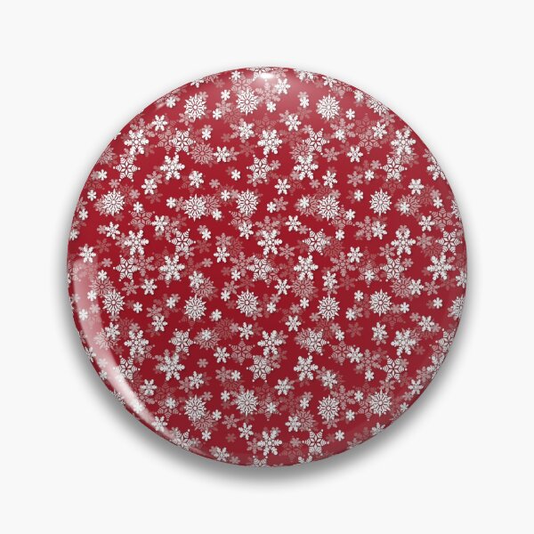 Item preview, Christmas Cranberry Red Jelly Snow Flakes designed and sold by paperandfrill.