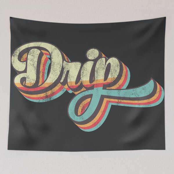 Item preview, Drip 70's Retro designed and sold by BeyondTheDeck.