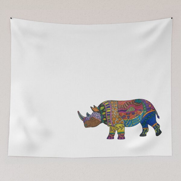 Item preview, Armored rhino designed and sold by Arabella’s Wonderful Life.