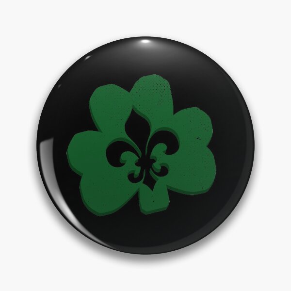Item preview, Fleur de Lis Shamrock designed and sold by KoolMoDee.